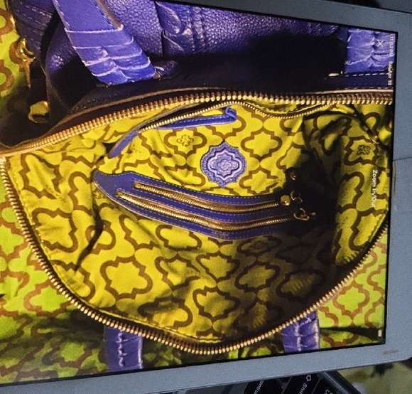 orYANY Cassie Navy Blue Medium Convertible Handbag - Picture 6 of 11